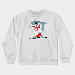 Jaws Shark (transparent) Crewneck Sweatshirt